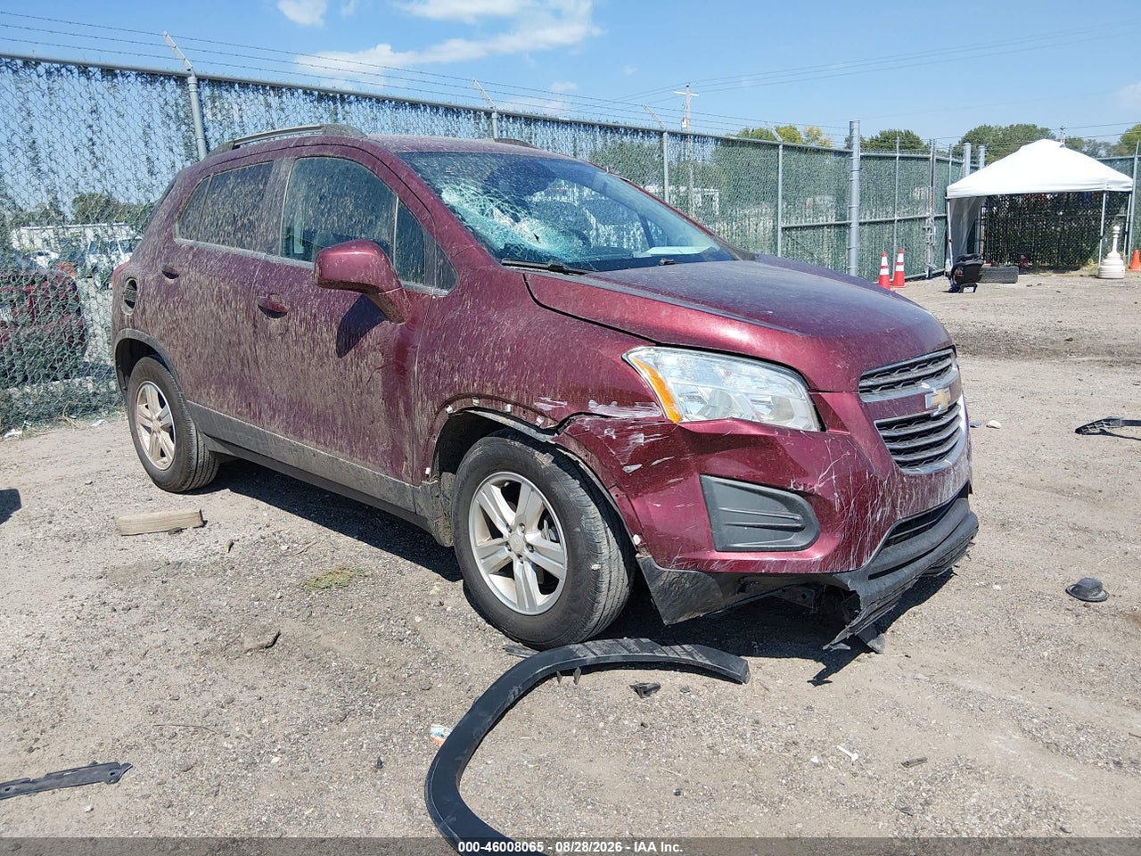 2016 CHEVROLET TRAX LT