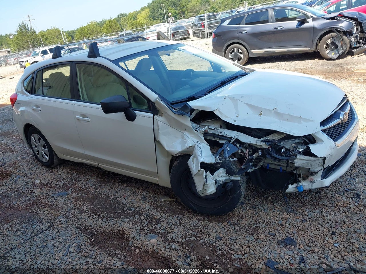 2016 SUBARU IMPREZA 2.0I