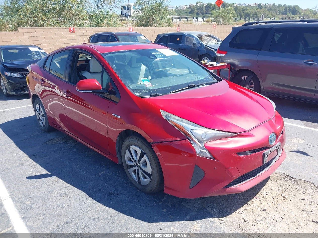2016 TOYOTA PRIUS FOUR