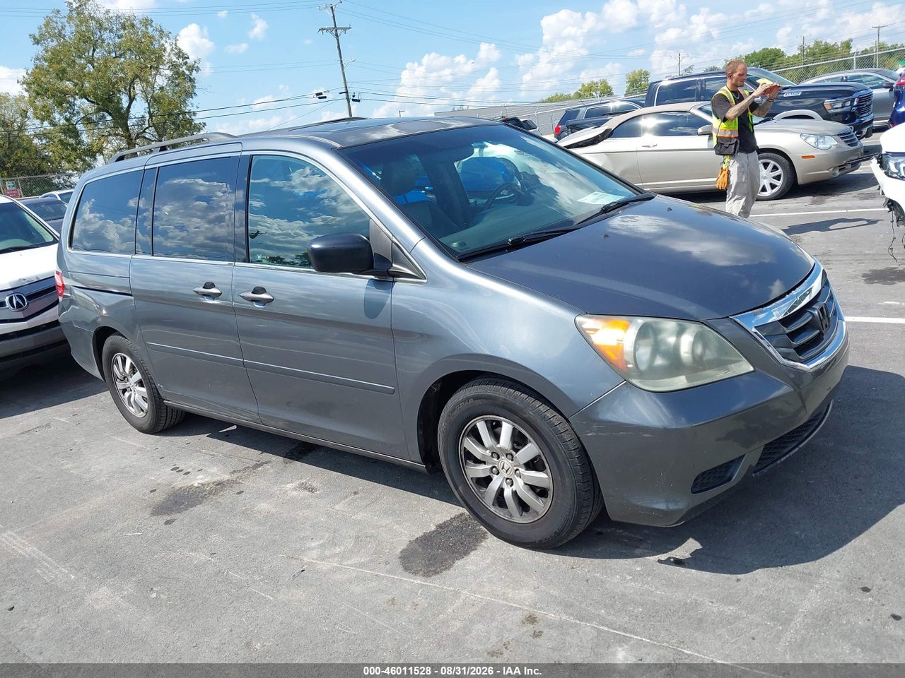 5FNRL3H72AB****** 2010 HONDA ODYSSEY EX-L