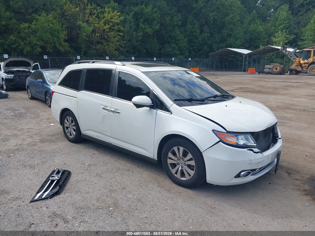 5FNRL5H68GB****** 2016 HONDA ODYSSEY EX-L