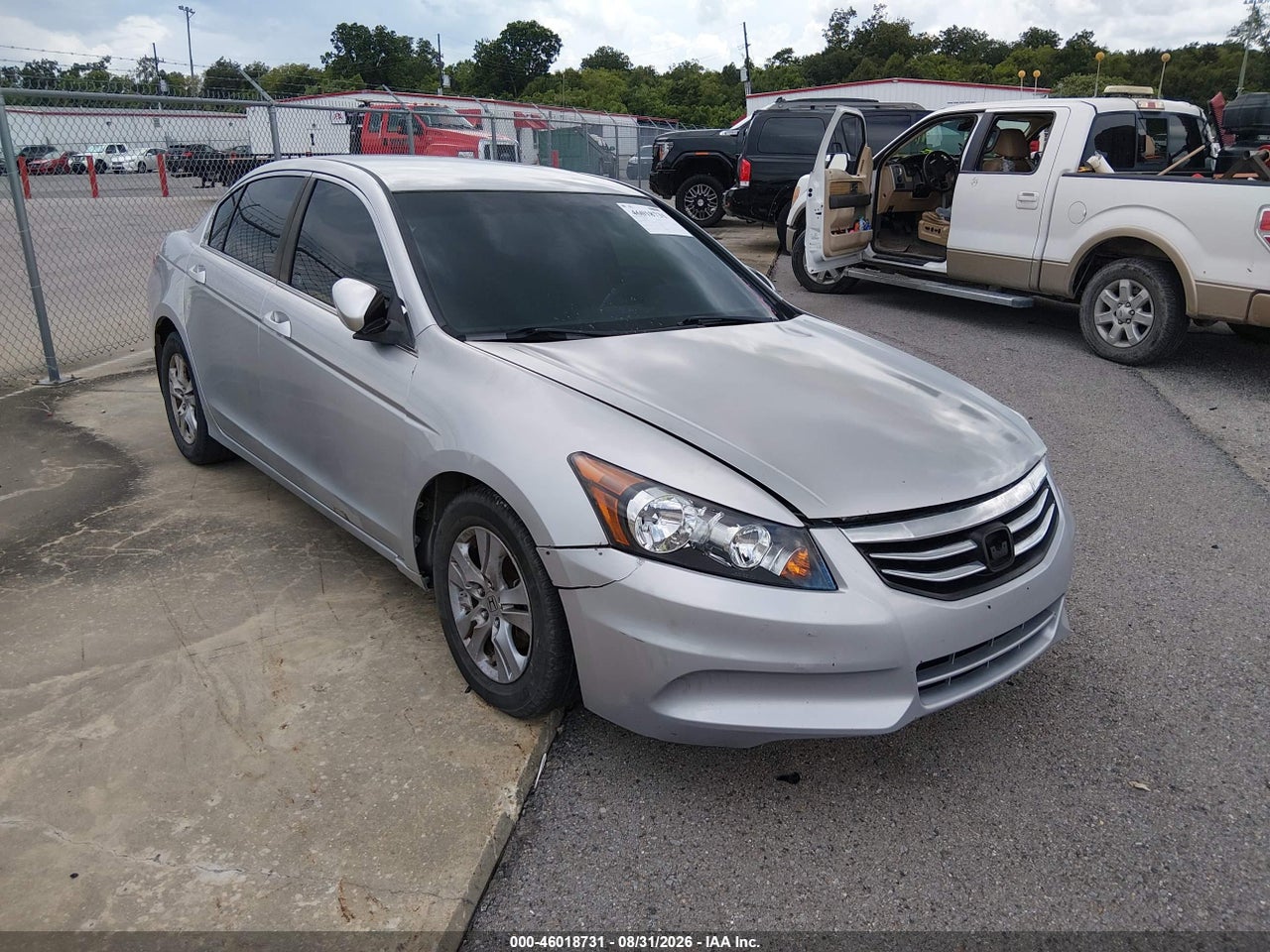 2012 HONDA ACCORD 2.4 SE