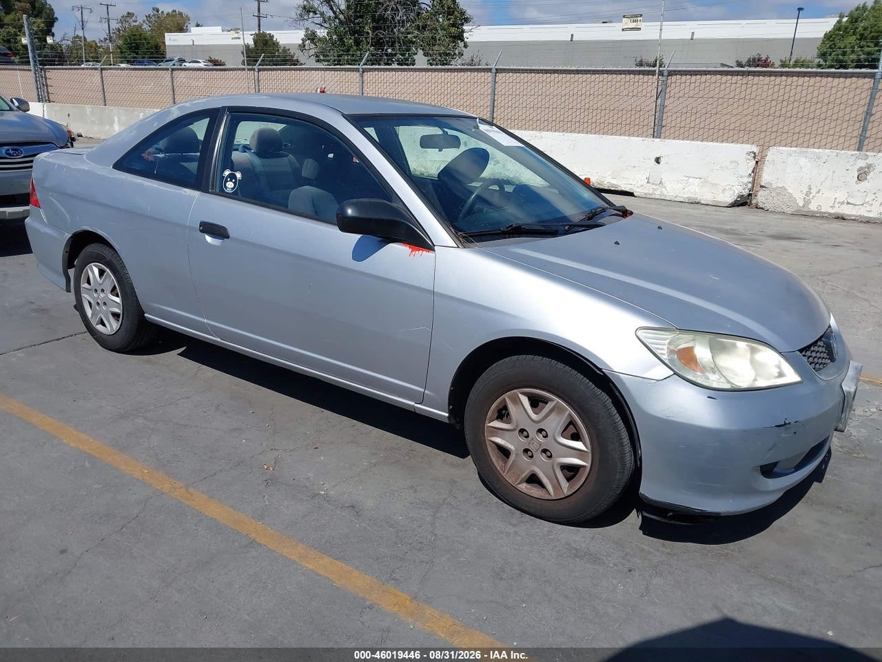 1HGEM22375L****** 2005 HONDA CIVIC VP