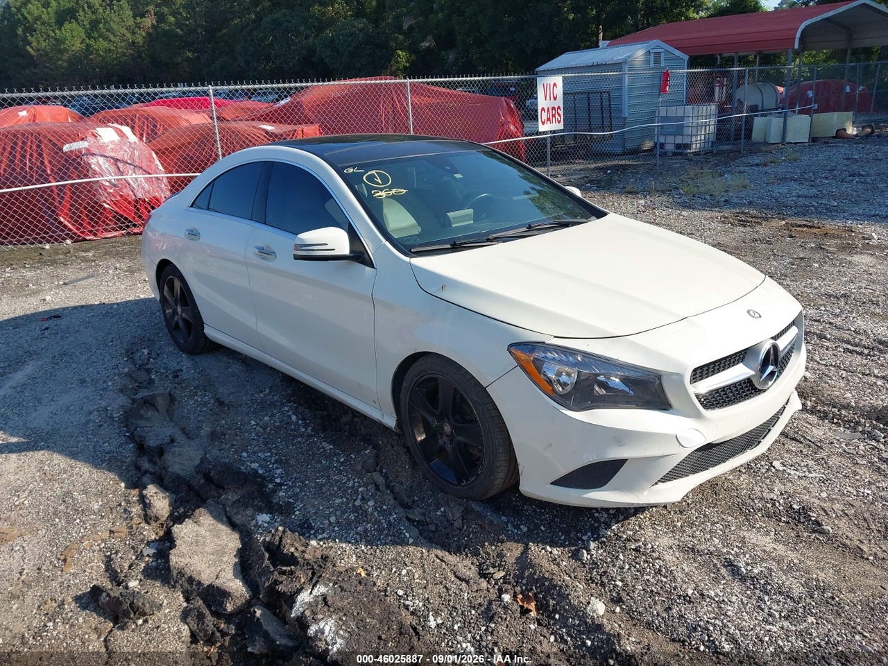 2016 MERCEDES-BENZ CLA 250 4MATIC