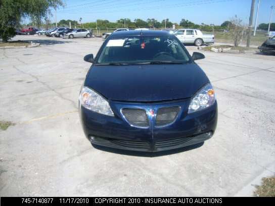 2009 PONTIAC G6 GT · 6/10