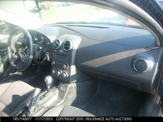 2009 PONTIAC G6 GT · 5/10